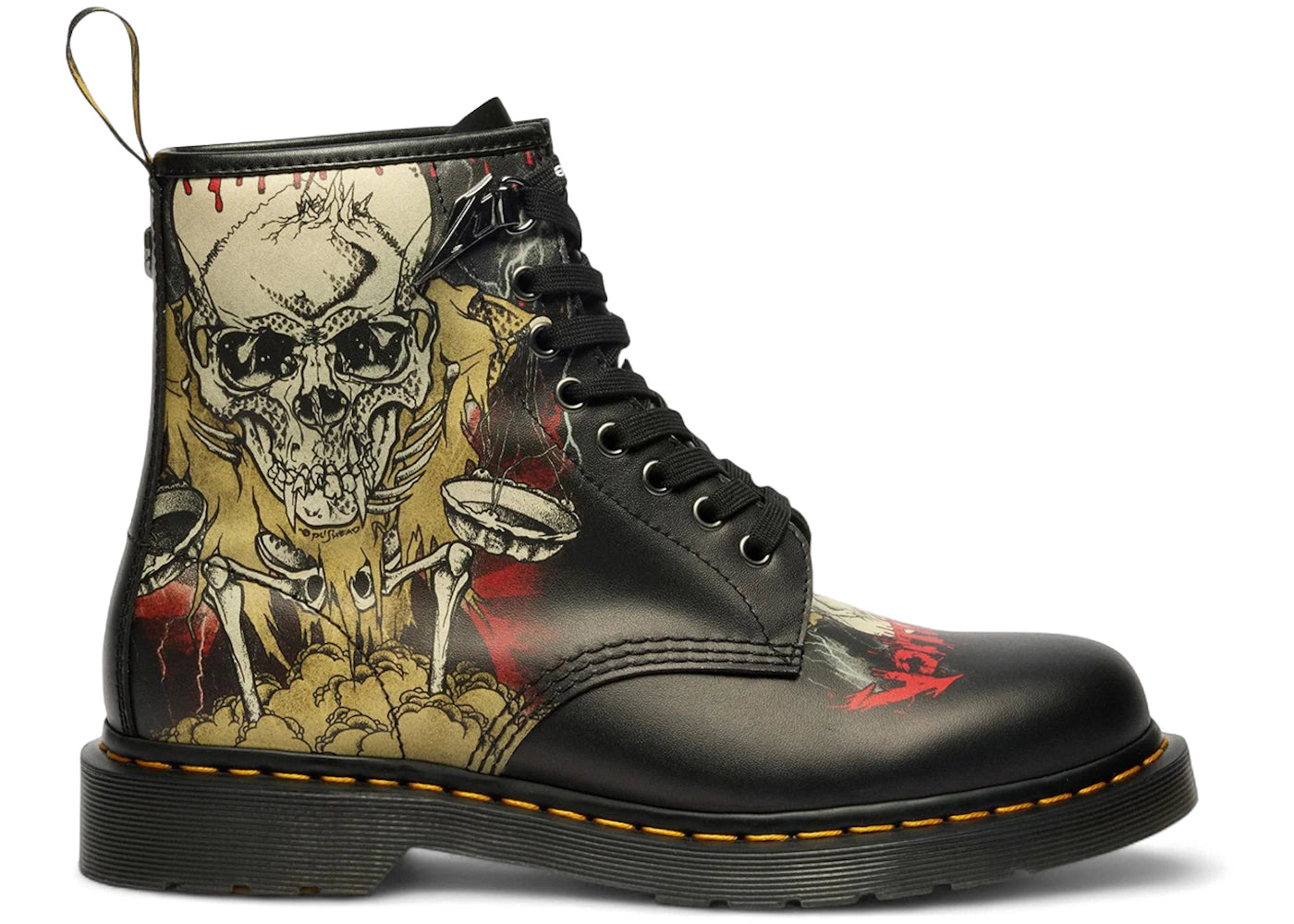 Dr. Martens 1460 8-Eye Smooth Leather Boot Metallica Boris