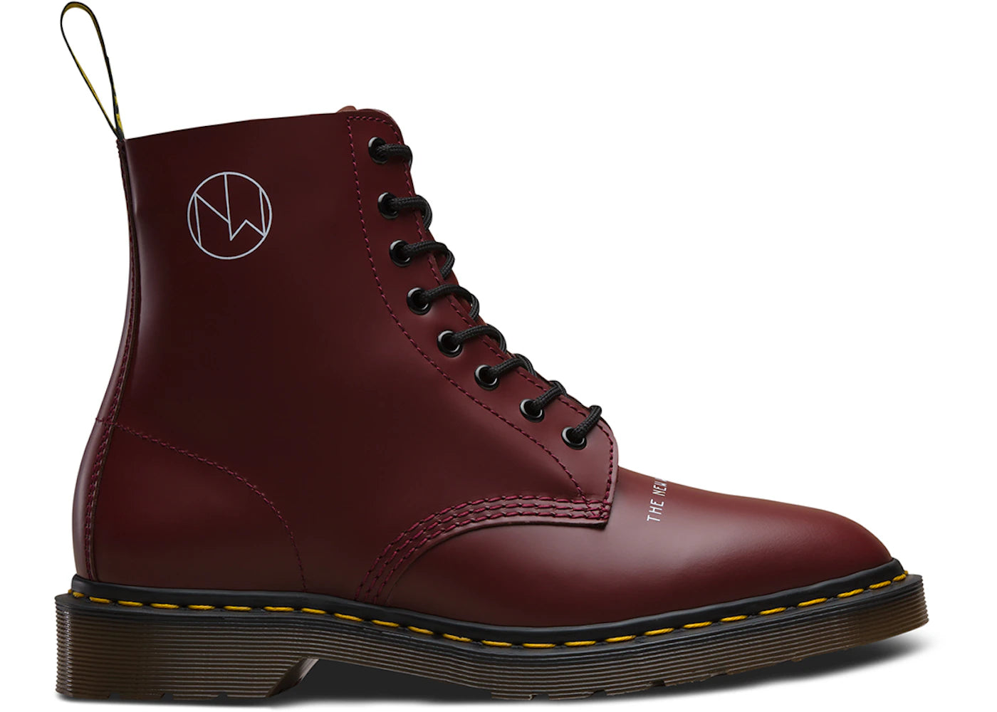 dr. martens 1460 8-eye undercover cherry red
