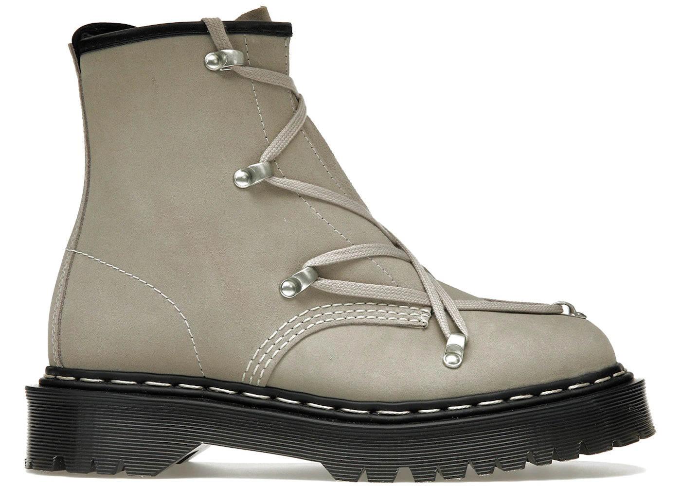 dr. martens 1460 bex suede lace up boot rick owens