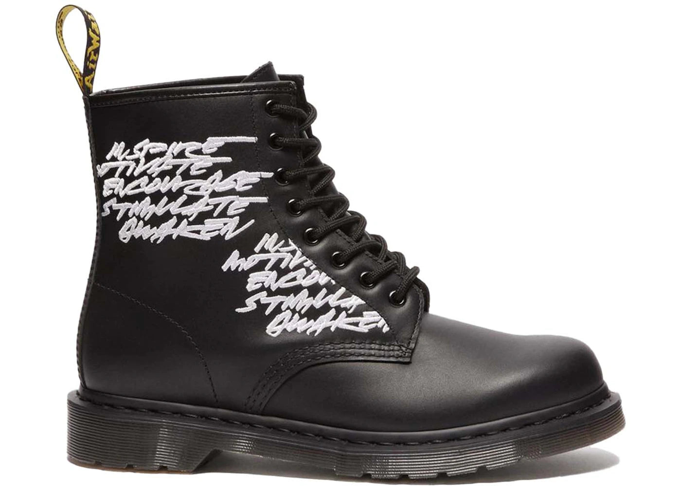 Dr. Martens 1460 Futura Laboratories Embroidered Black Leather