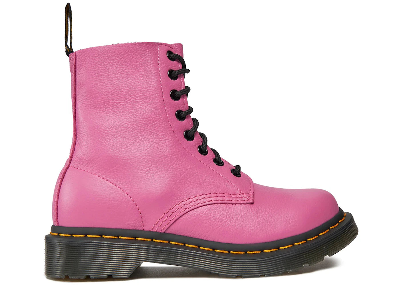 dr. martens 1460 pascal virginia leather boot thrift pink (women's)