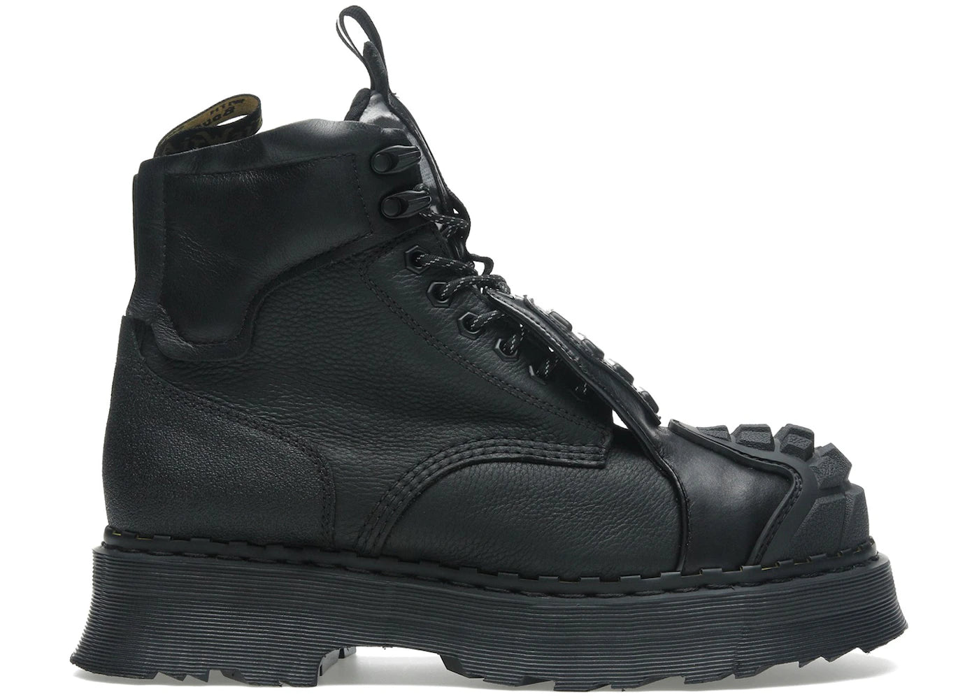 dr. martens 1460 protect lace up boot black leather