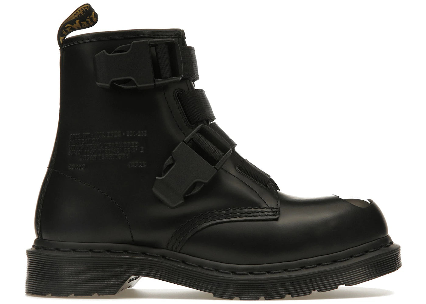 dr. martens 1460 remastered boot wtaps black