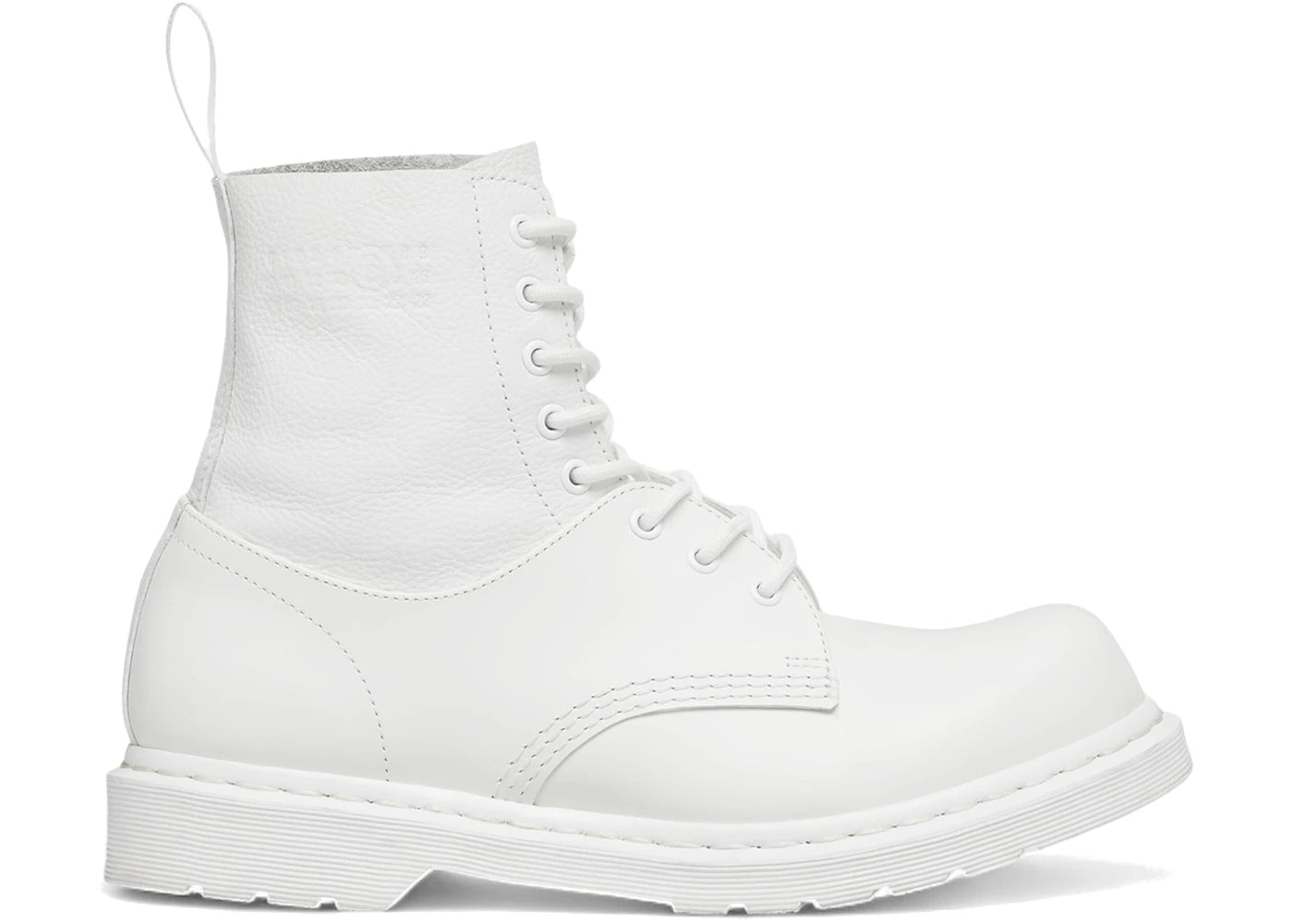 dr. martens 1460 twist mm6 maison margiela white