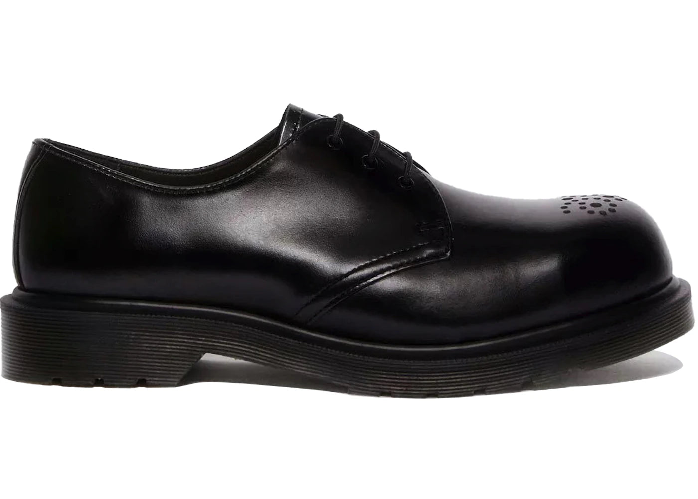 Dr. Martens 1461 Analine Leather Steel Toe Shoes Black