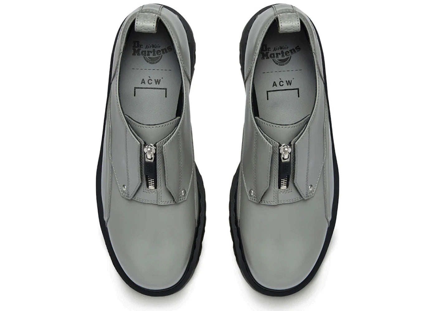 dr. martens 1461 bex a-cold-wall graphite