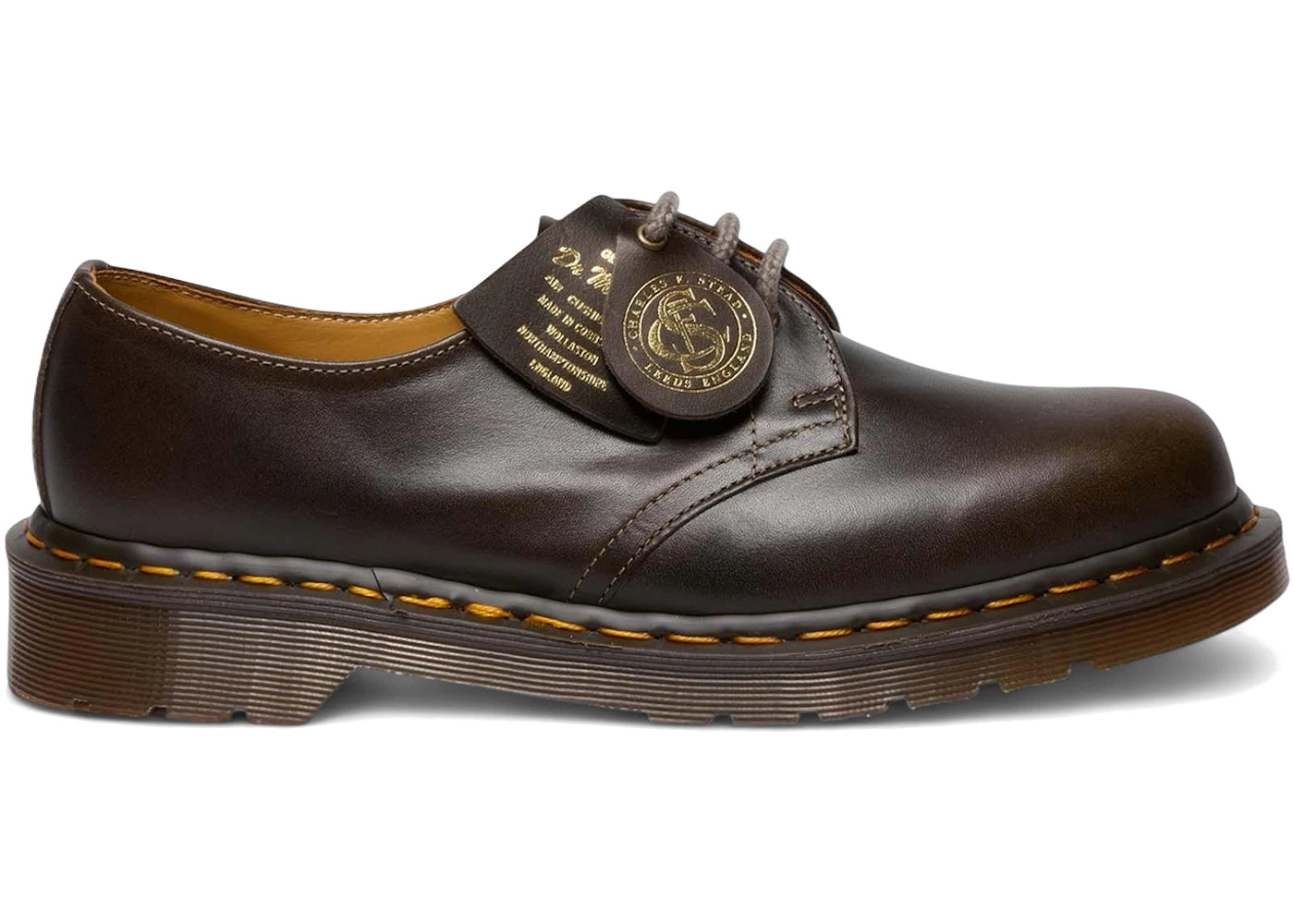 Dr. Martens 1461 Made In England Sepia Grey Classic Calf