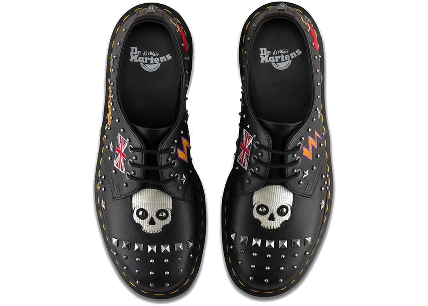 dr. martens 1461 rock & roll black