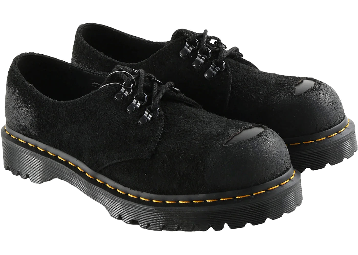 dr. martens 1461 steel toe black