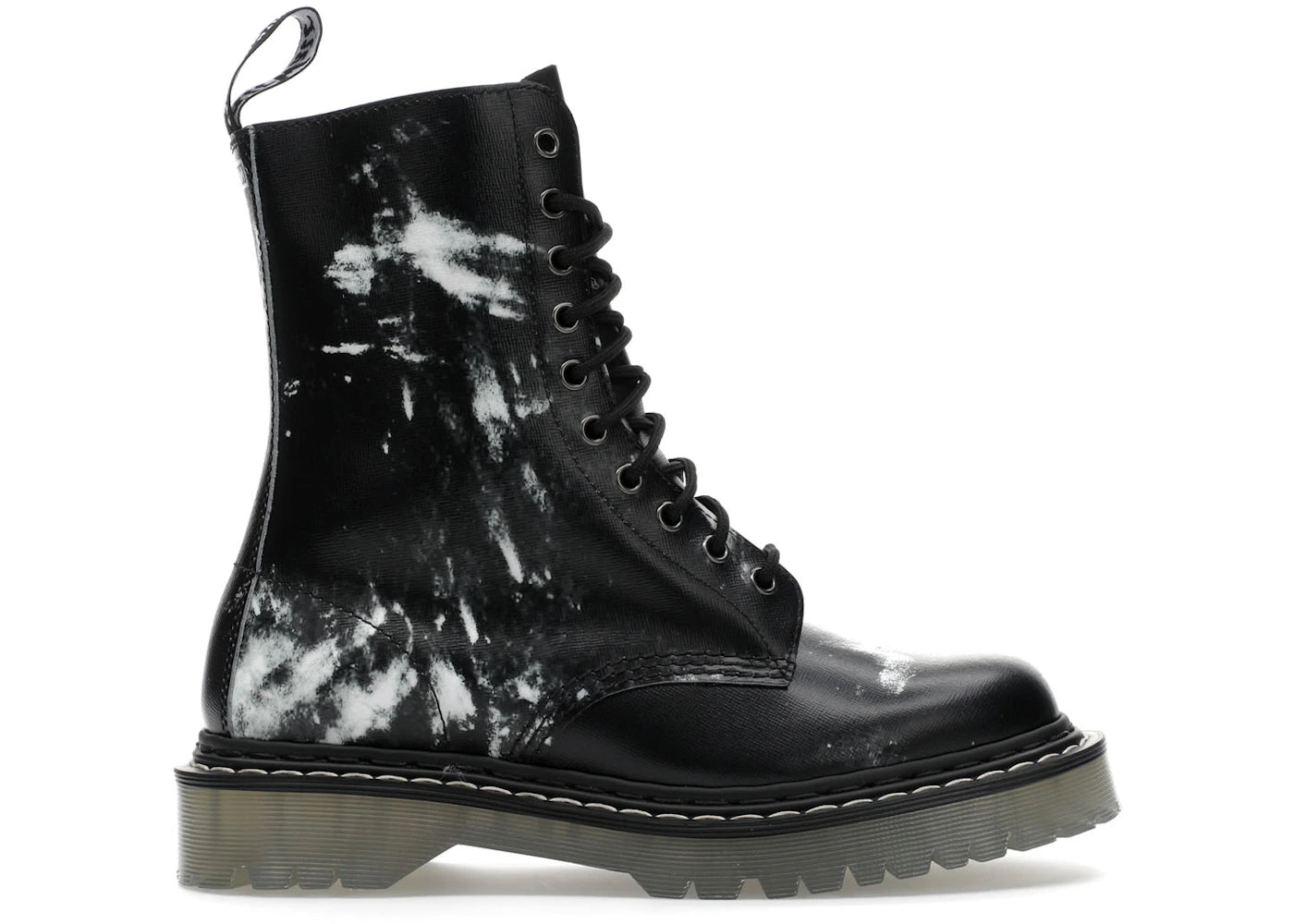 dr. martens 1490 10-eye boot nine inch nails the downward spiral corn starch