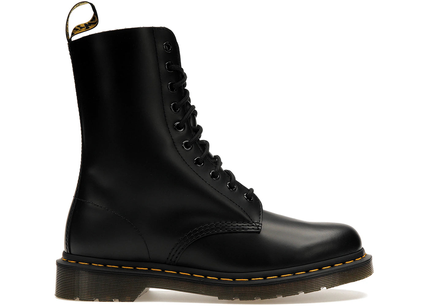 dr. martens 1490 mid calf boot black
