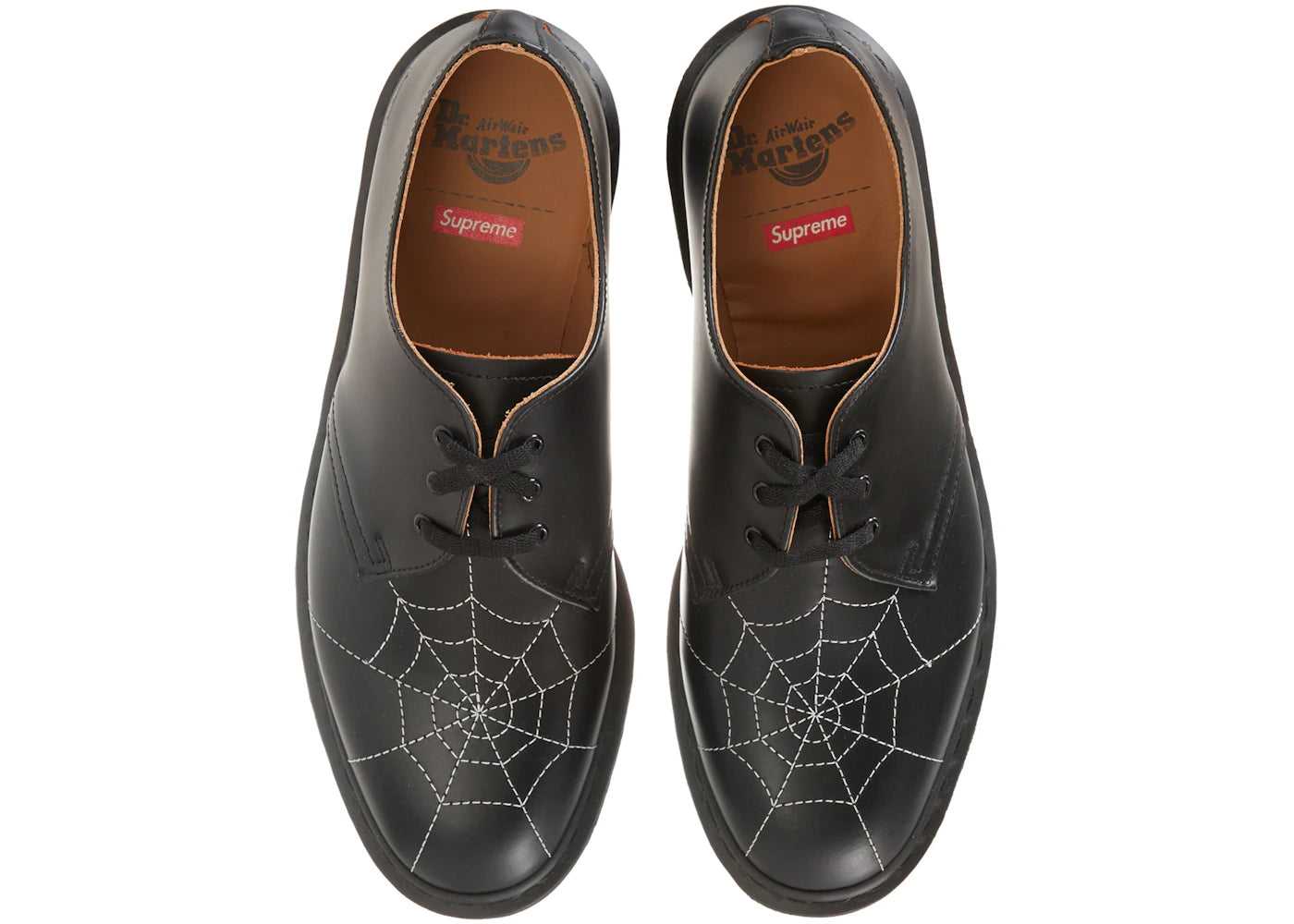 dr. martens 3-eye supreme spiderweb black