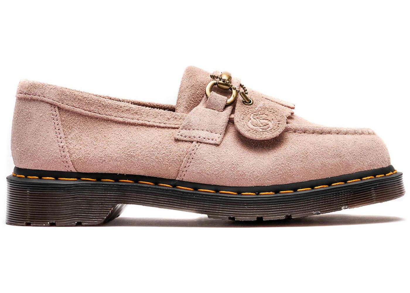 dr. martens adrian snaffle desert oasis suede peach beige