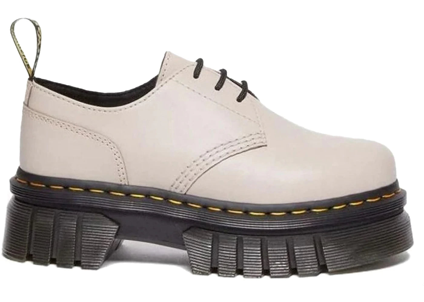 dr. martens audrick platform vintage taupe (women's)