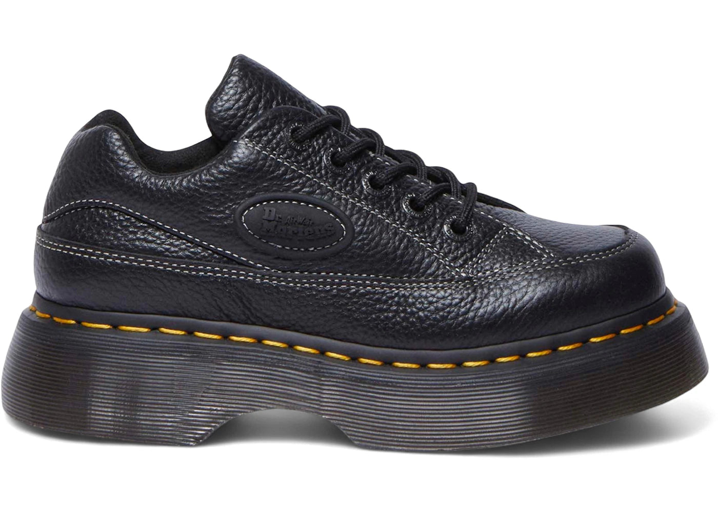 Dr. Martens Buzz 5-Eye Milled Napa Leather Shoe Black (Women'S)