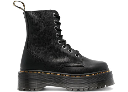 Dr. Martens Jadon 3 Pisa Leather Platform Boot Black, front