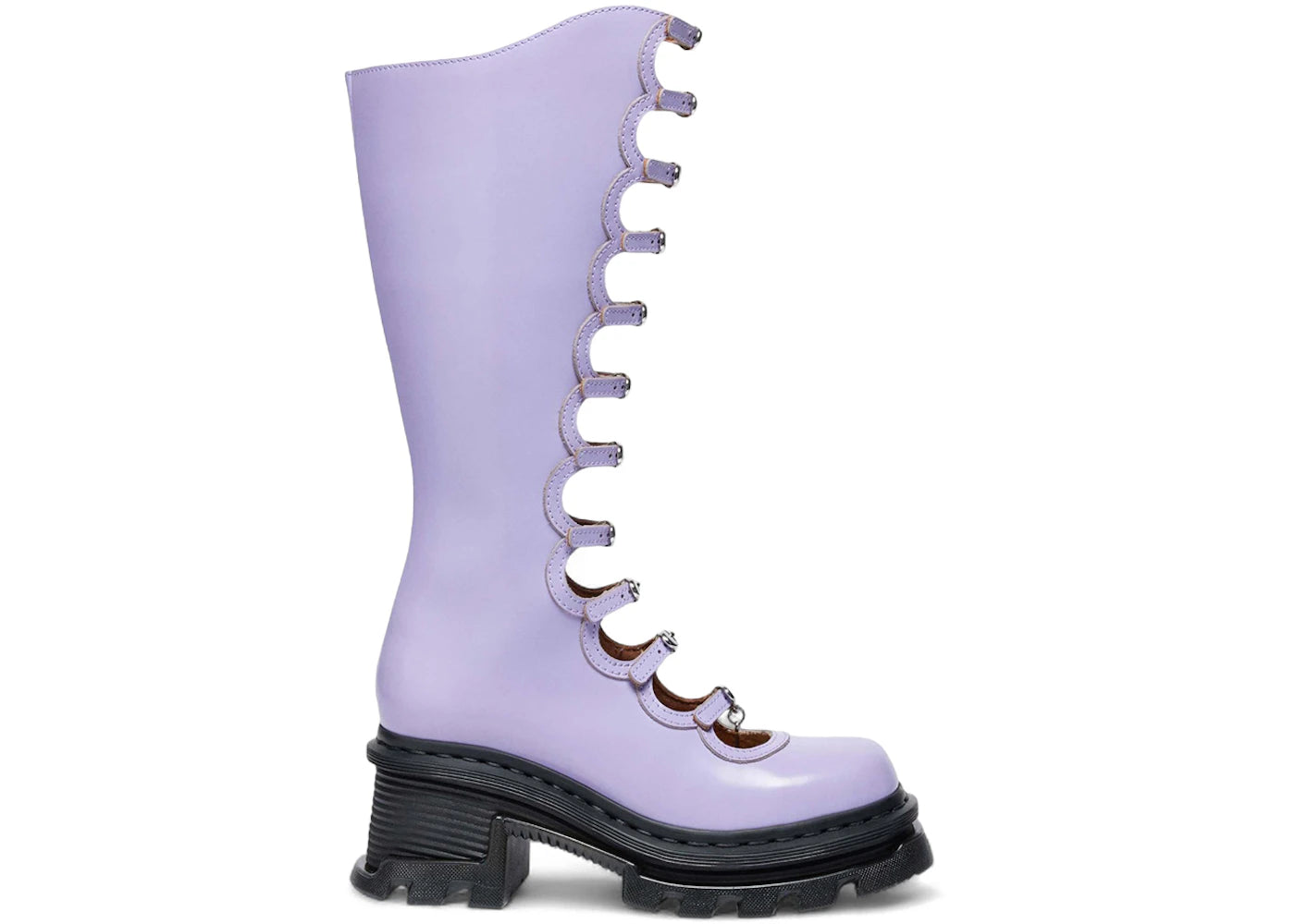 Dr. Martens Kiki Boots Marc Jacobs Bright Lavender Buttero (Women'S)