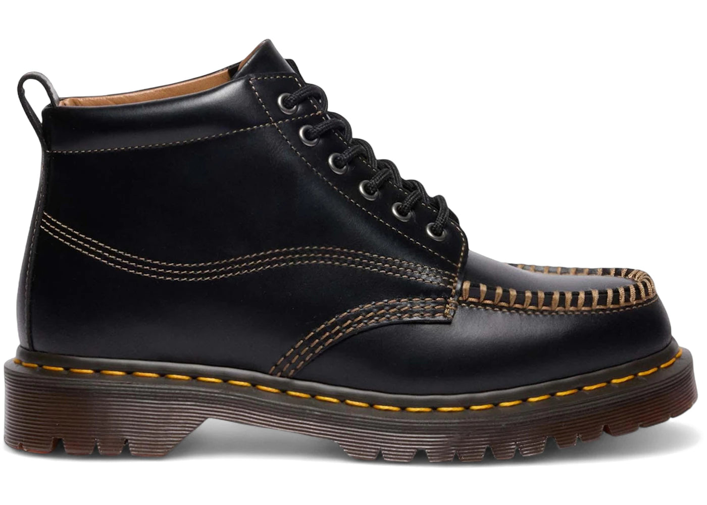 Dr. Martens Lowell Chukka Moc Toe Ankle Boot Black