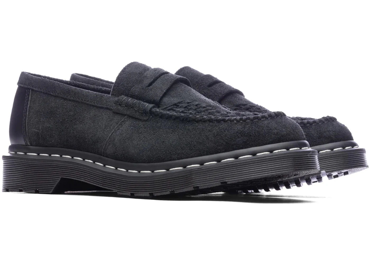 dr. martens penton creeper neighborhood black suede