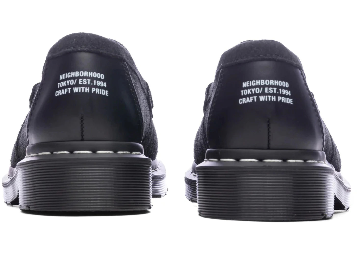 dr. martens penton creeper neighborhood black suede