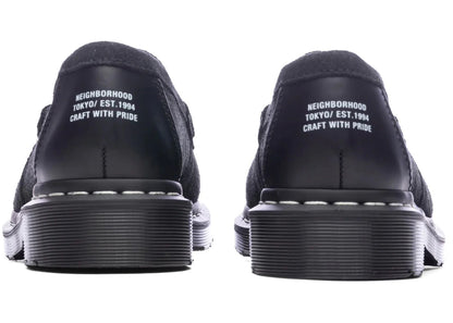 dr. martens penton creeper neighborhood black suede