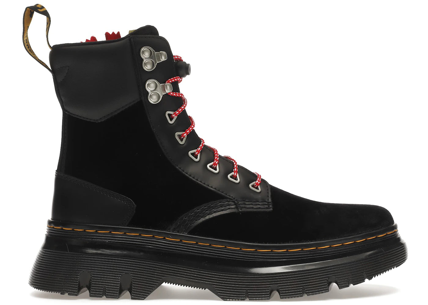 dr. martens tarik zip boot atmos black