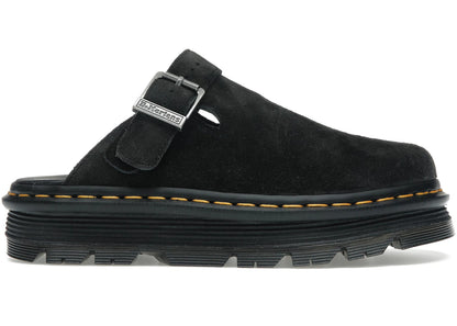 Dr. Martens Zebzag Suede Slingback Platform Mule, front