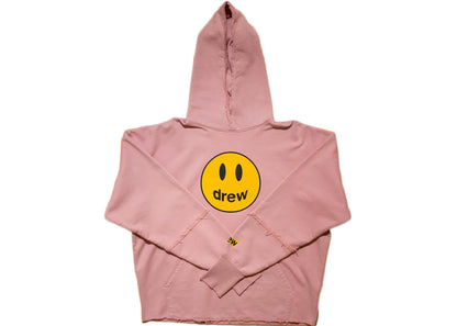 drew house mascot deconstructed hoodie dusty rose