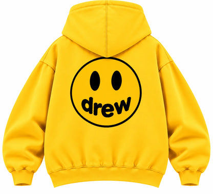 Drew House Mascot Zip Hoodie Yellow