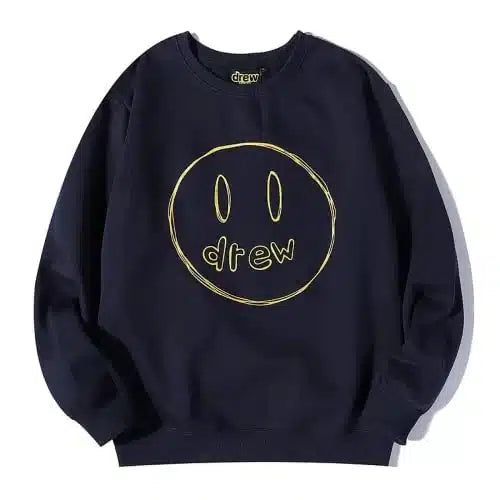 Drew House Sketch Crewneck Sweatshirt Navy Blue