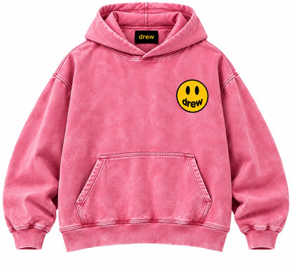 The Drew House Vintage Wash Hoodie Black