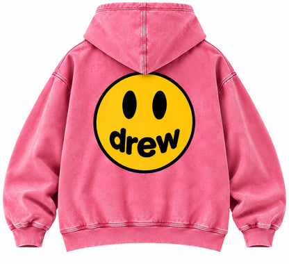The Drew House Vintage Wash Hoodie Black