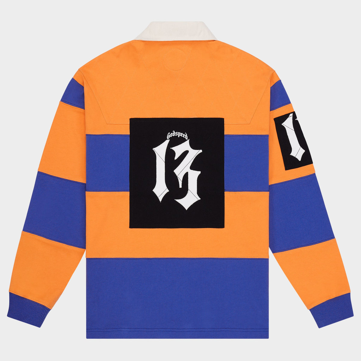 Godspeed Classic Field Rugby Shirt (Orange Blue)