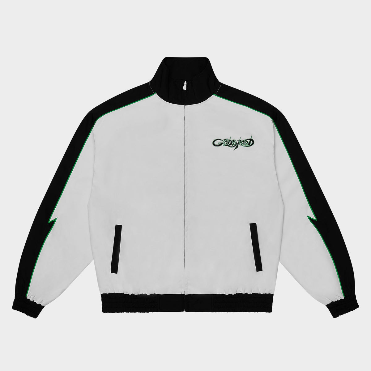 Godspeed GT Tracksuit 3M (White / Black / Green)