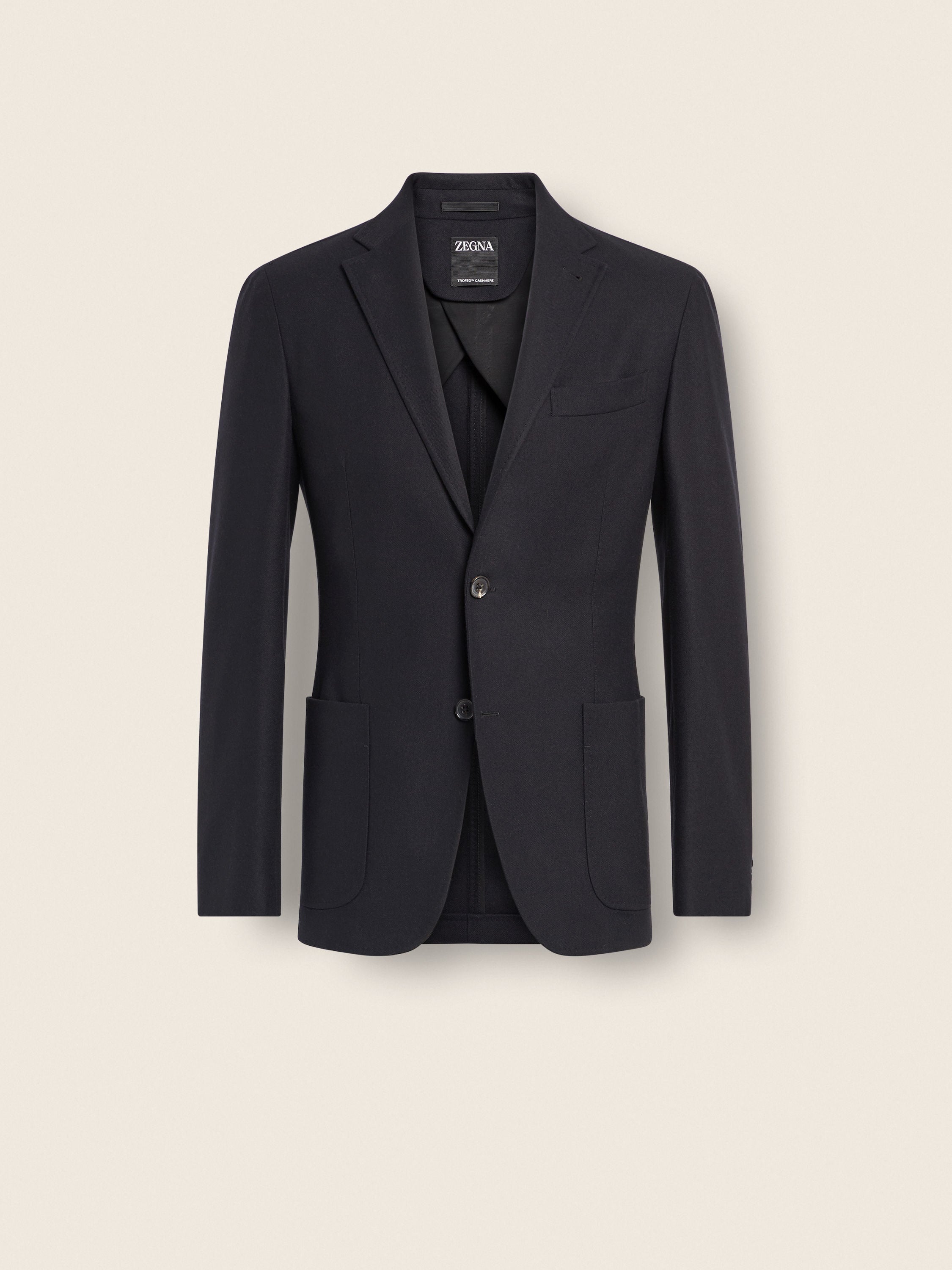 Zegna Black Trofeo Cashmere Jacket