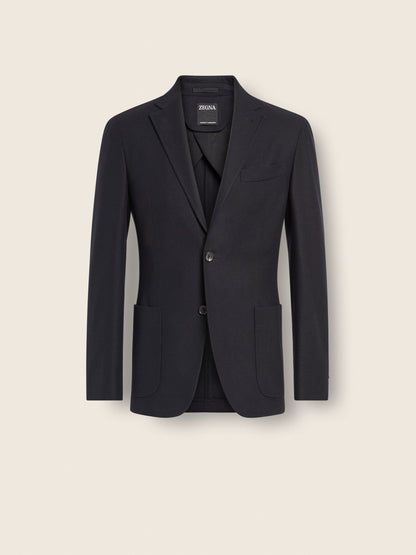 Zegna Black Trofeo Cashmere Jacket