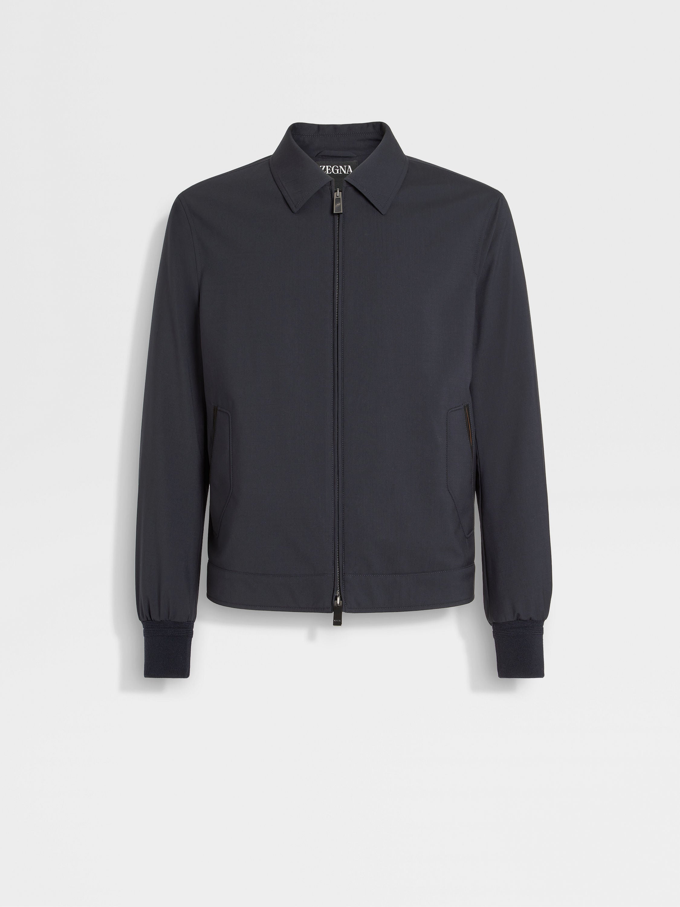 Zegna Trofeo Elements Wool Padded Zip-Up Blouson