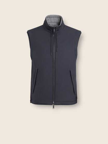 Zegna Microfiber Reversible Brezza Vest