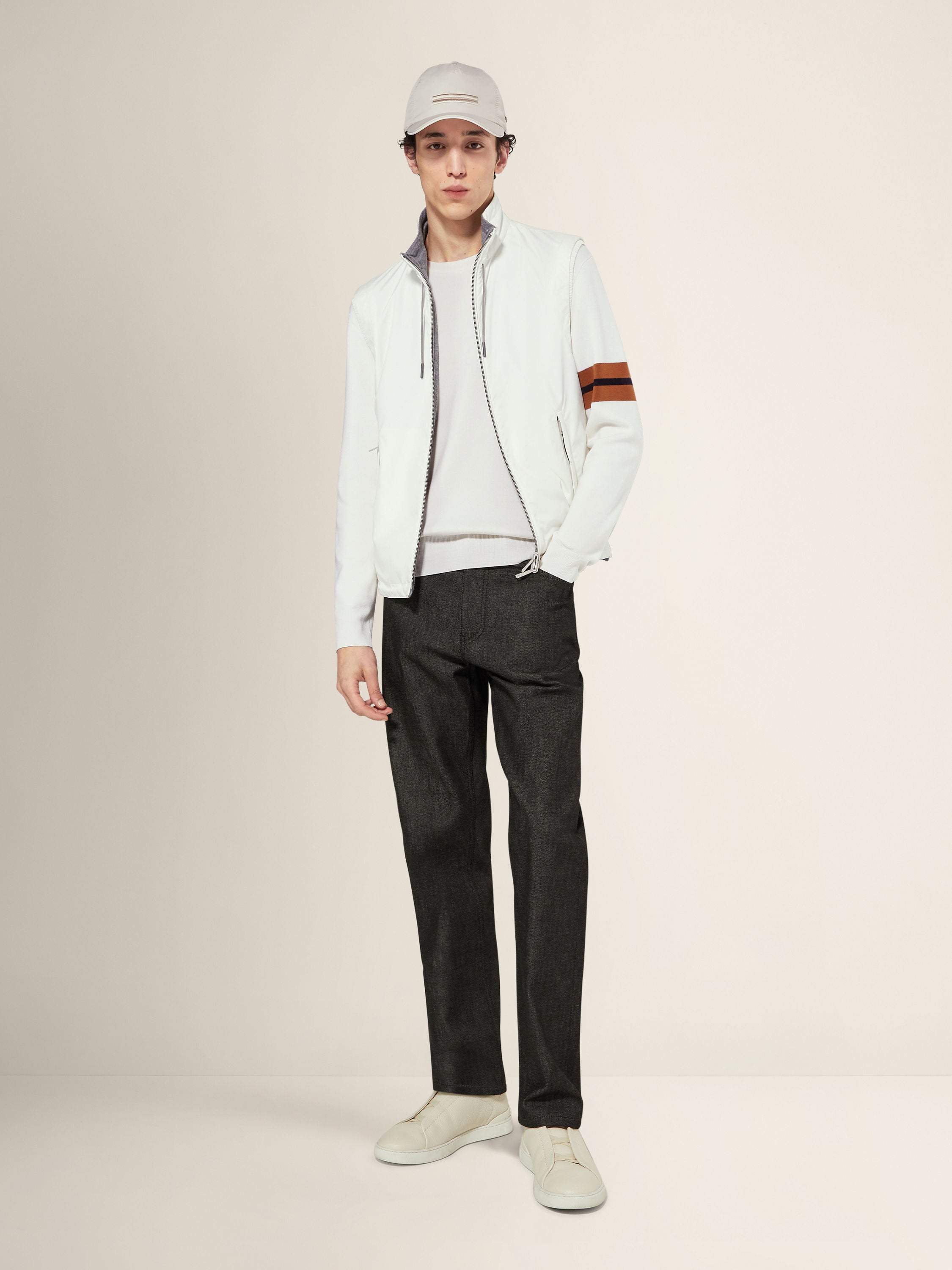 Zegna Microfiber Reversible Brezza Vest