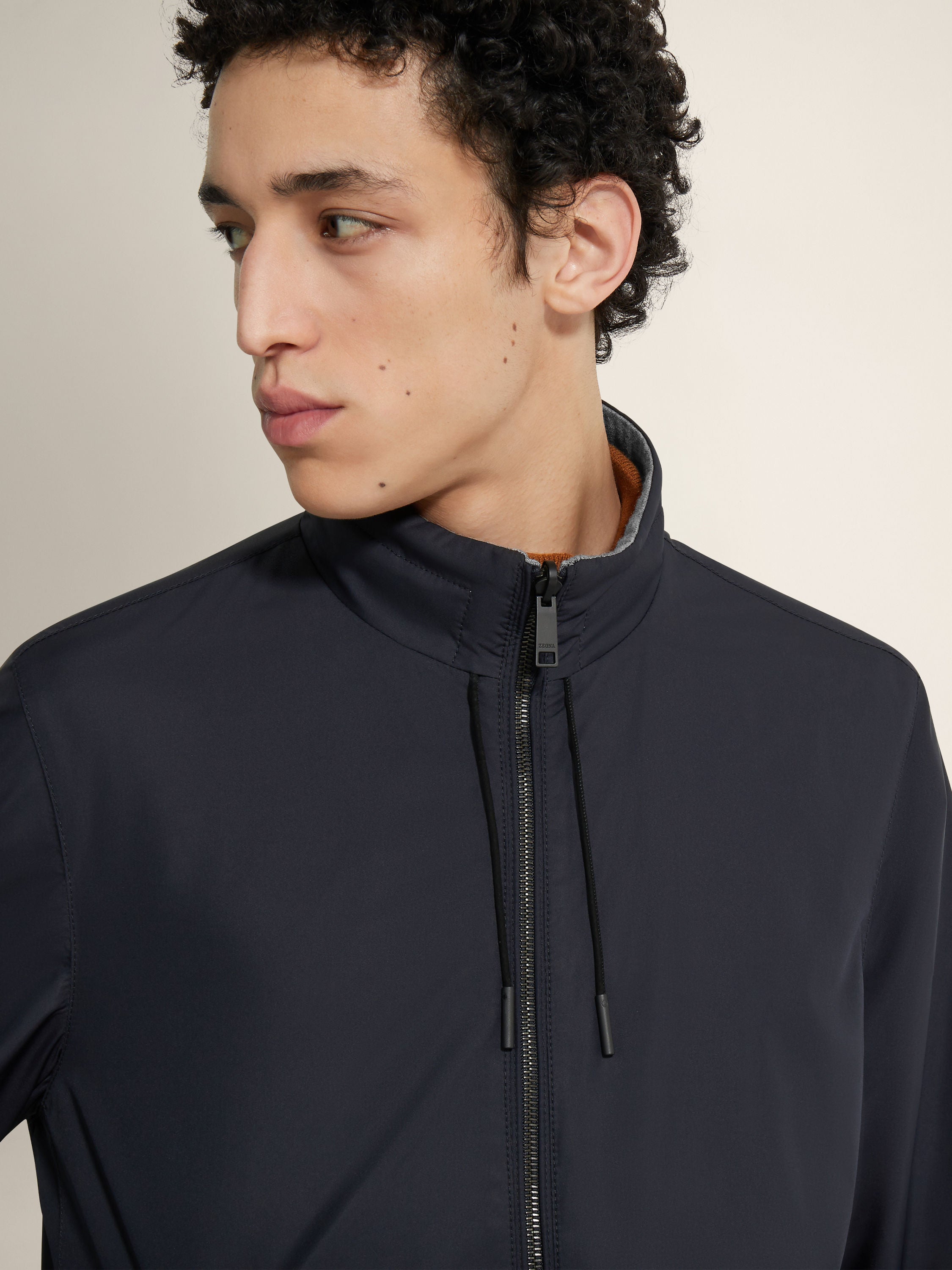 Zegna Microfiber Reversible Brezza Blouson