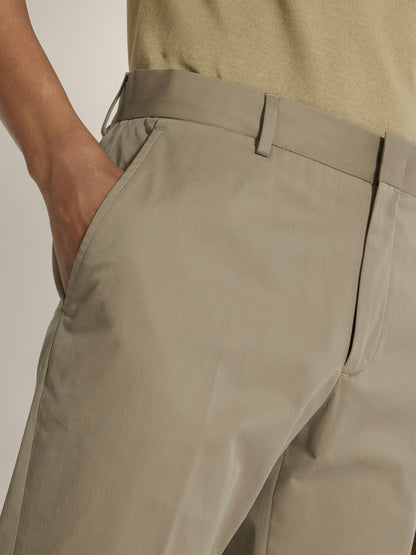Zegna Beige Stretch Cotton Pants
