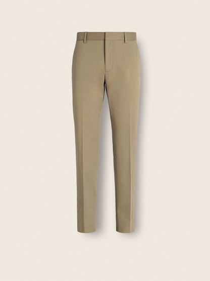 Zegna Beige Stretch Cotton Pants
