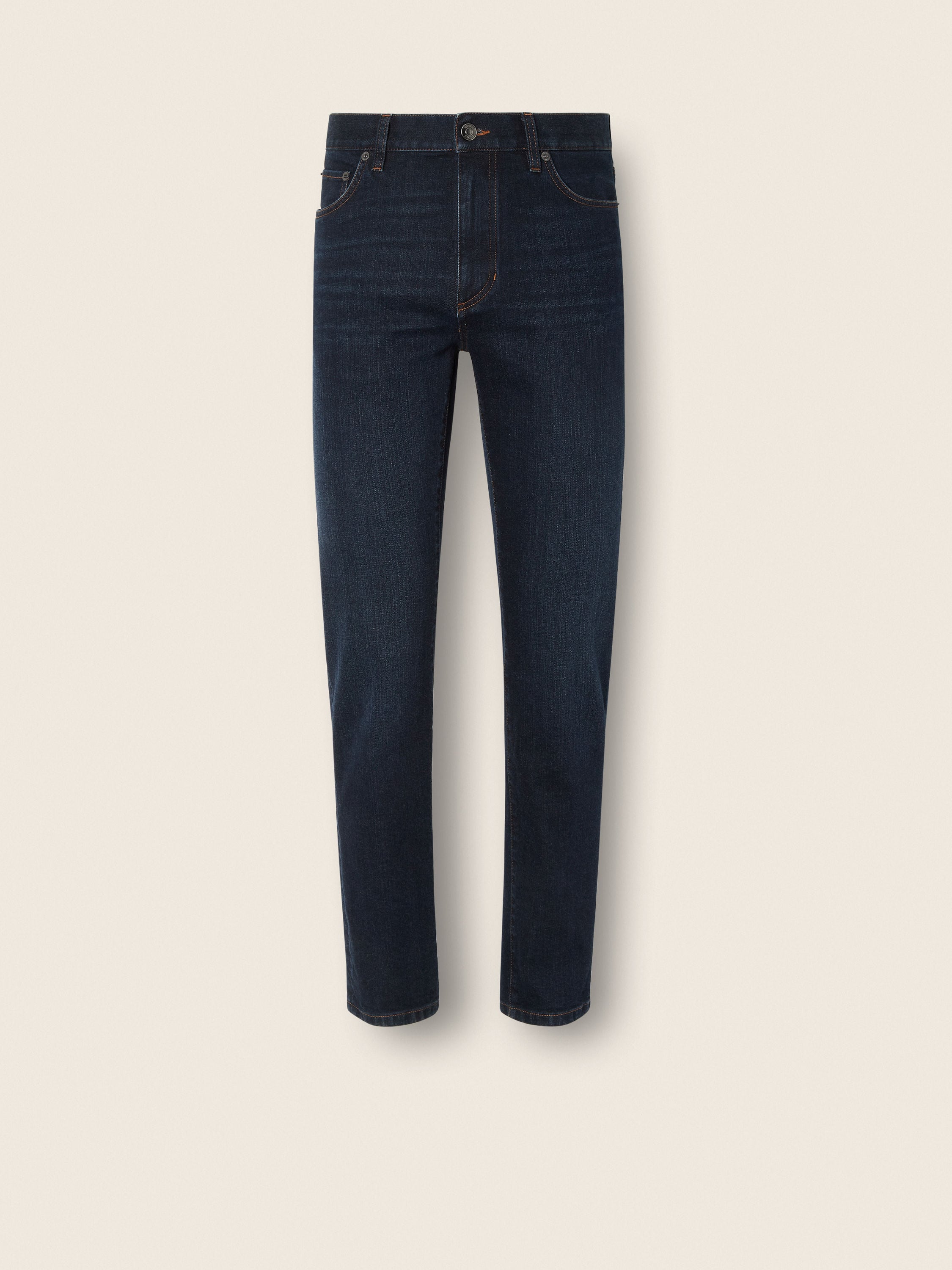 Zegna Dark Blue Rinse-Washed Stretch Cotton Roccia Jeans