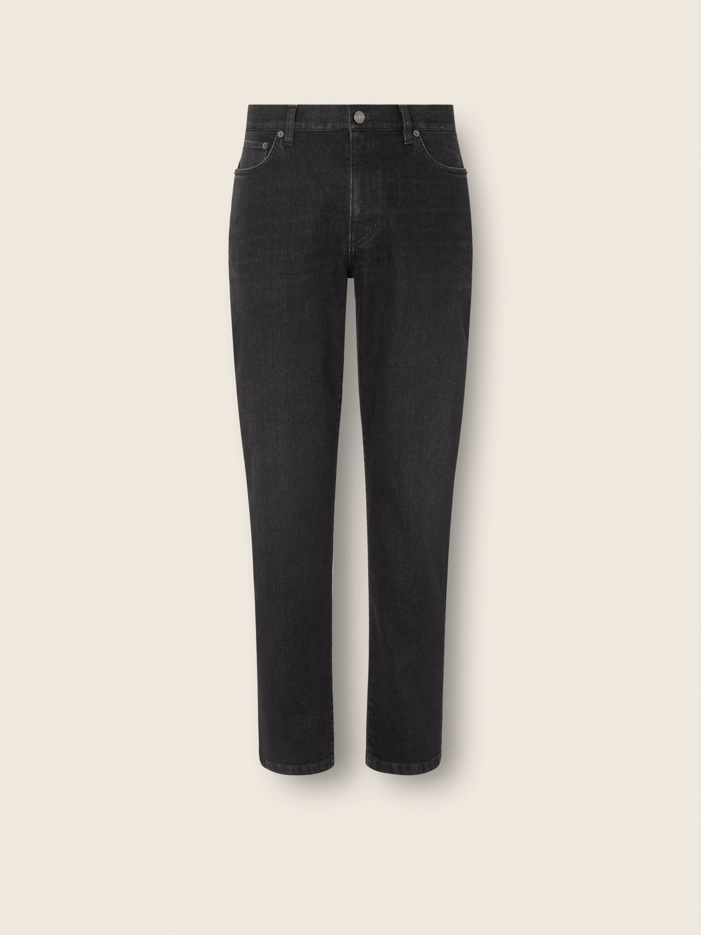 Zegna Dark Grey Stone-Washed Stretch Cotton Roccia Jeans