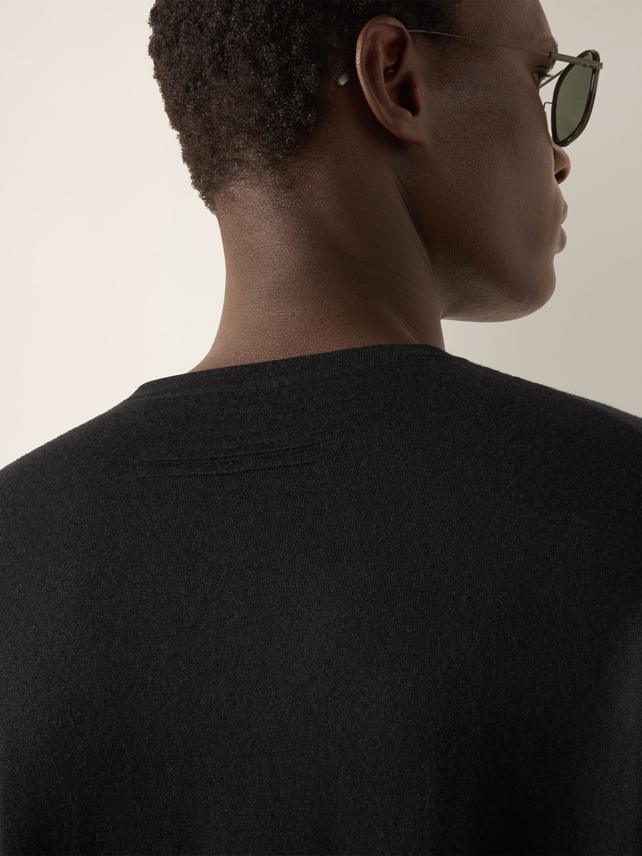 Zegna Black Cashseta Crewneck