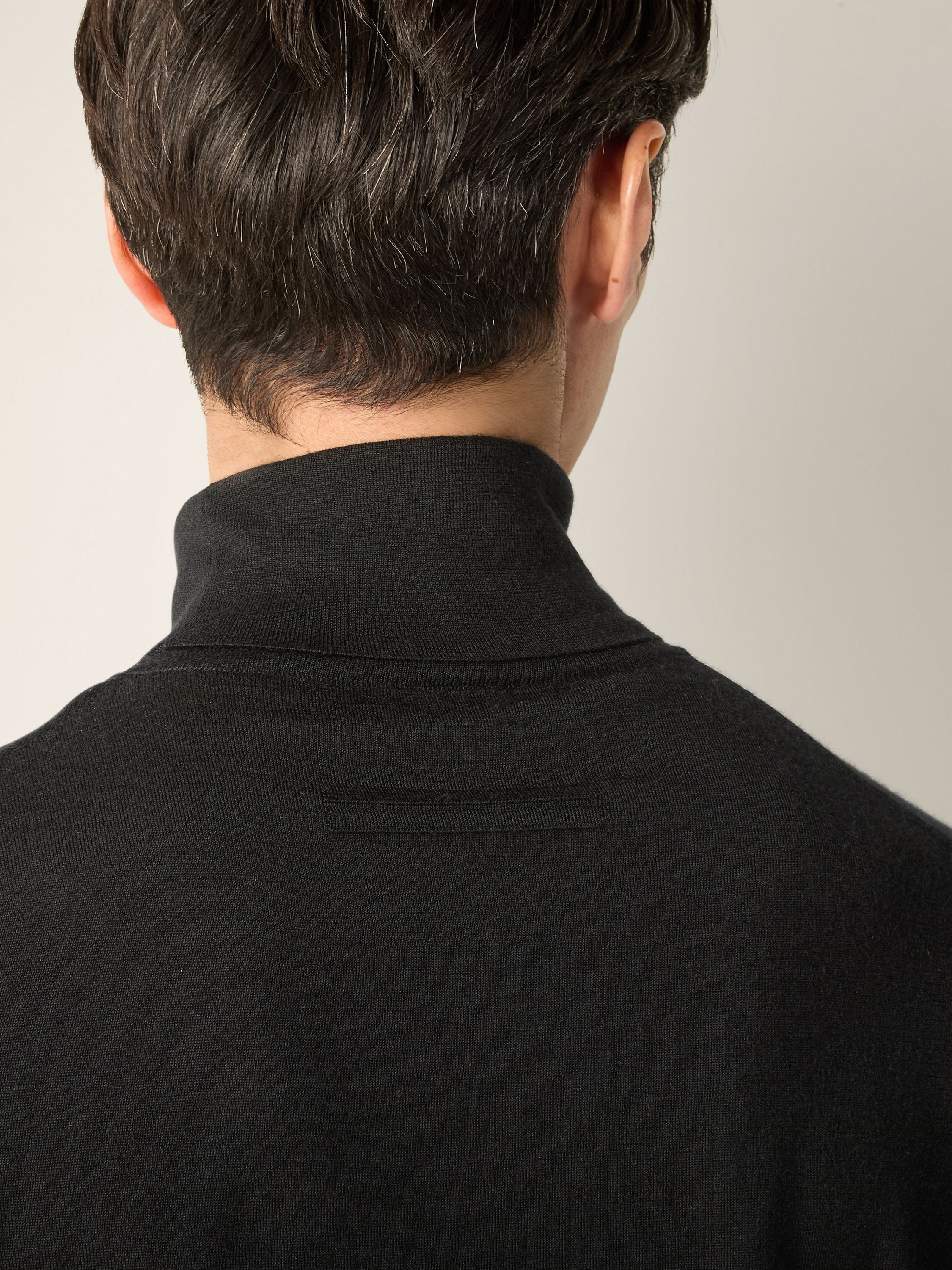 Zegna Black Cashseta Turtleneck