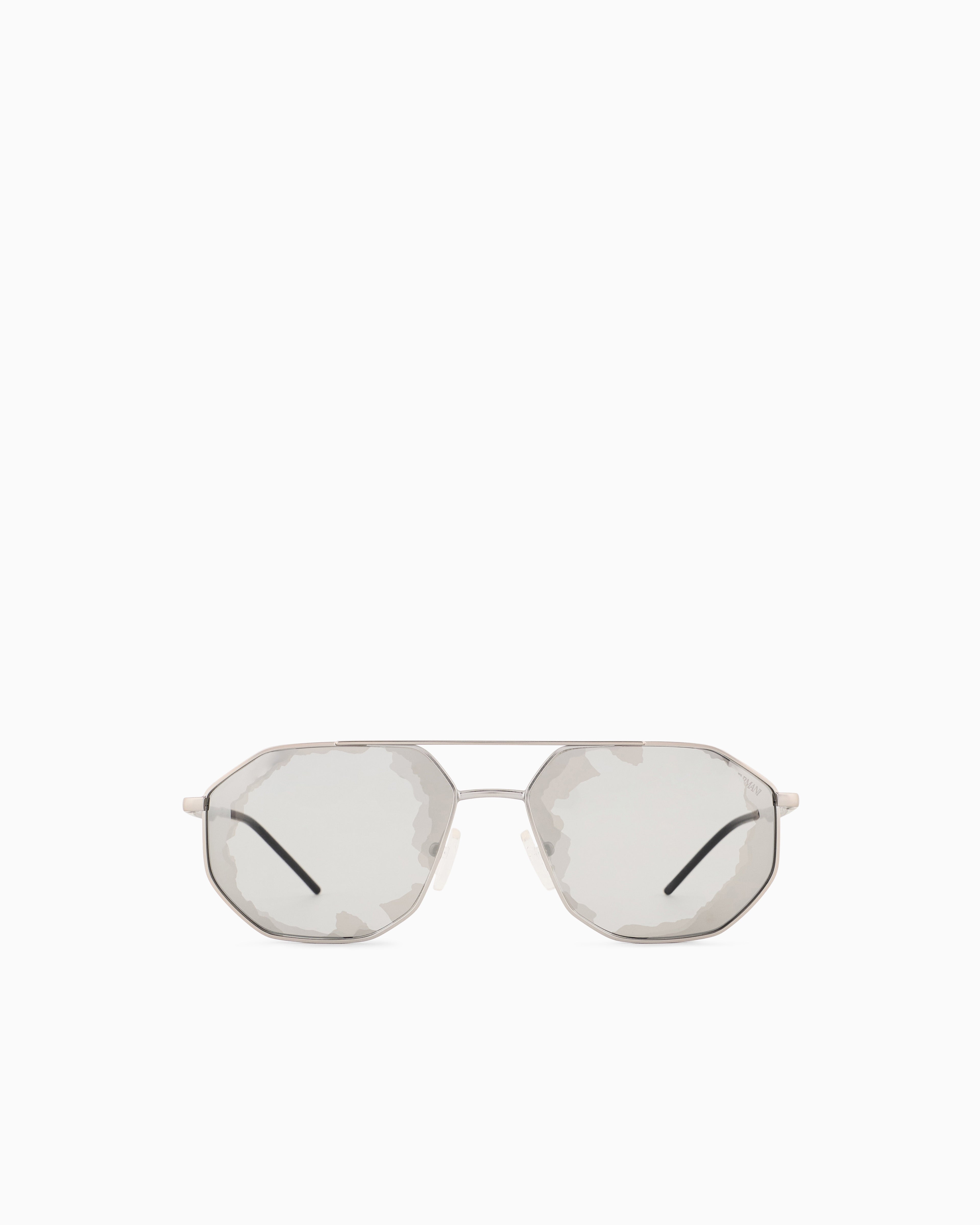 Emporio Armani Men’s irregular-shaped sunglasses