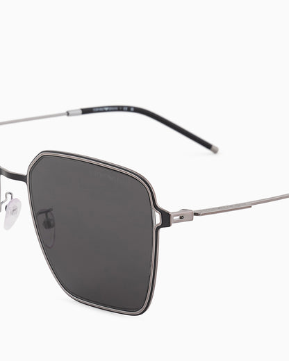 Emporio Armani Women’s Asian-fit square sunglasses