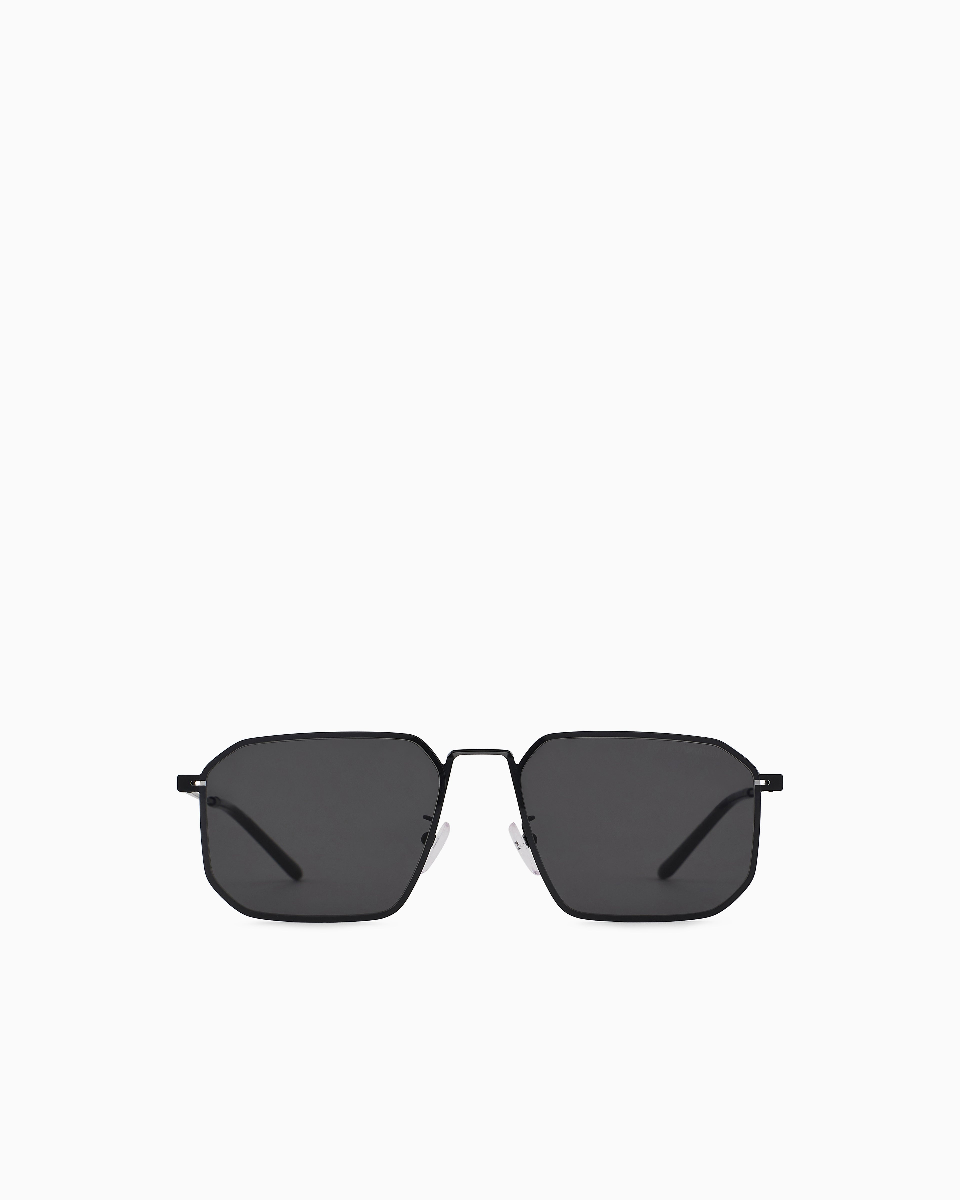 Emporio Armani Men’s irregular-shaped Asian fit sunglasses