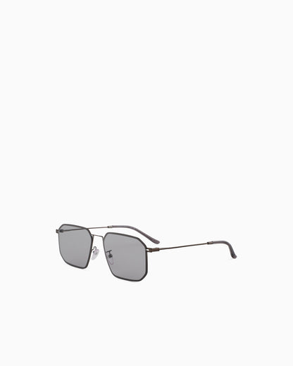 Emporio Armani Men’s irregular-shaped Asian fit sunglasses